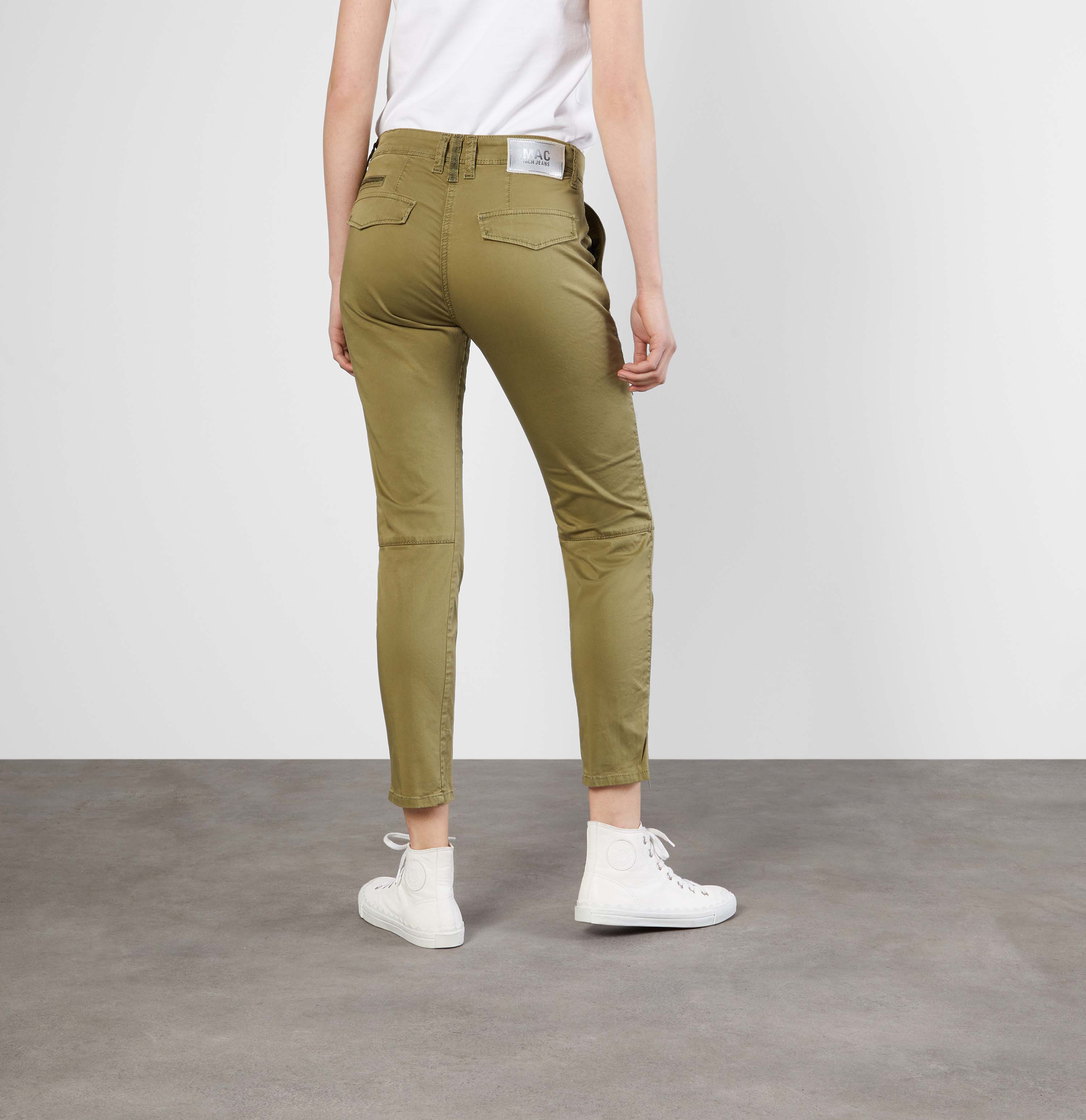 MAC JEANS - RICH cargo cotton, Rich cotton